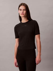 Icon Sport Active Logo T-Shirt, Black, hi-res