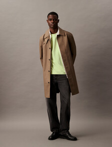 Calvin Logo 圓領上衣, Nile, hi-res