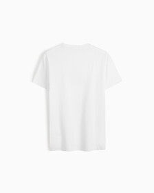 Modern Workwear 方格標誌 T 裇, Bright White, hi-res