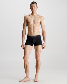 CK Black Low Rise Trunks, Black, hi-res