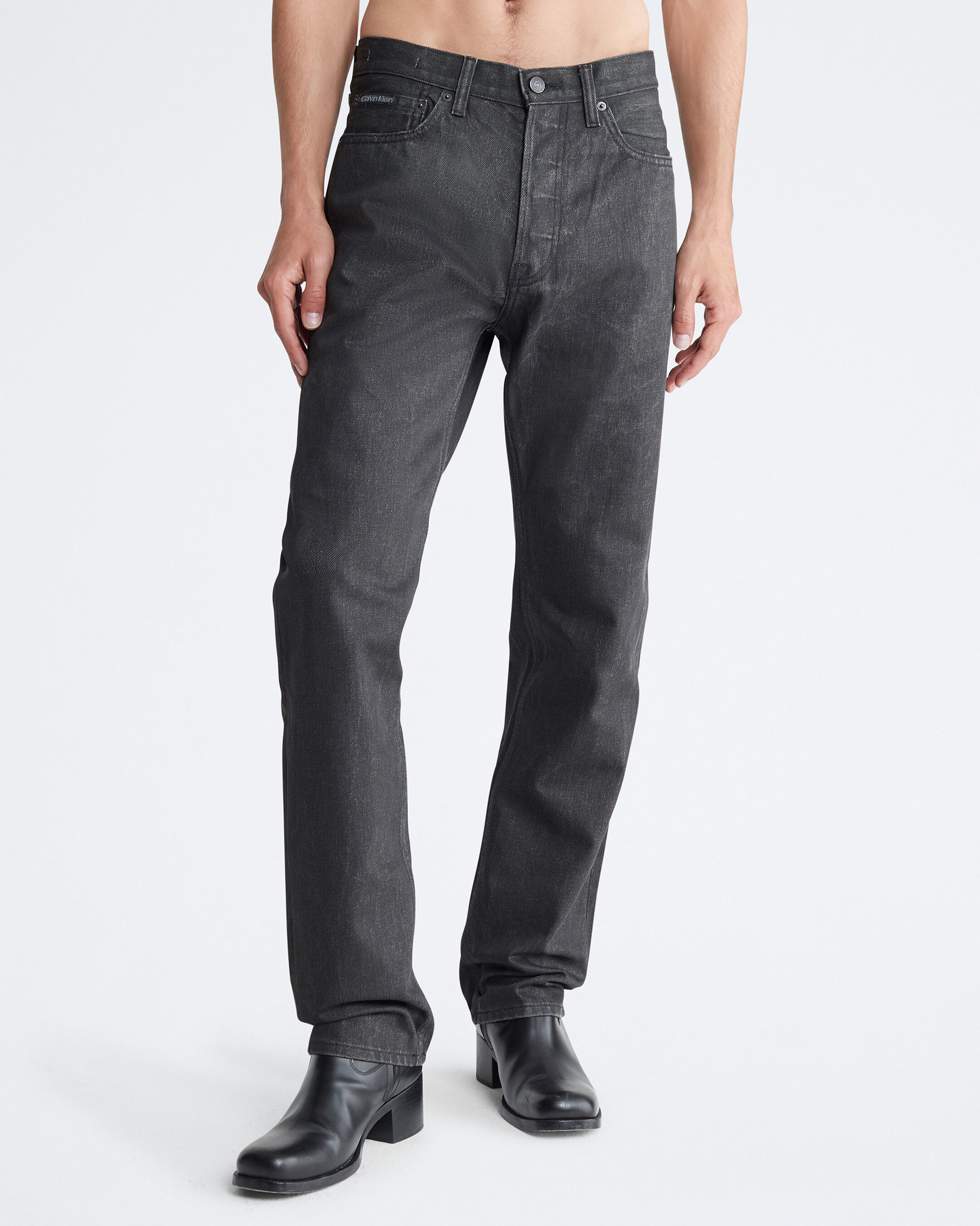 Calvin klein jeans 2025 men's straight fit jean