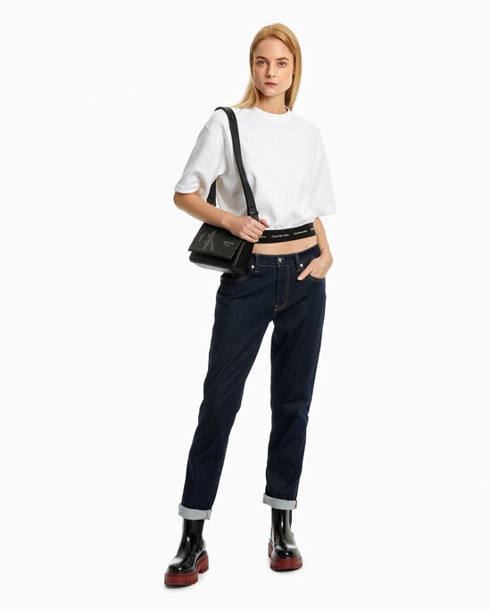 SCULPTED BOXY FLAP CROSSBODY