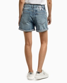 MOM DENIM SHORTS, Denim Medium, hi-res