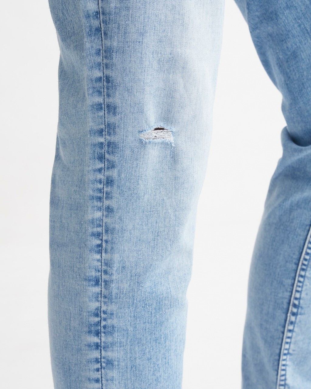 37.5 BODY SKINNY JEANS, Light Blue Dstr, hi-res