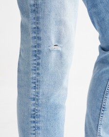 37.5 BODY SKINNY JEANS, Light Blue Dstr, hi-res