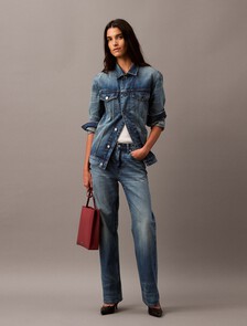 Selvedge Modern Loose Fit Jeans, ALLOY INDIGO, hi-res