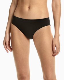 Fusion Flex Seamless Bikini, Black, hi-res