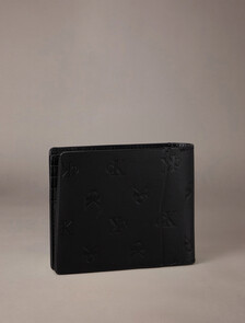 AOP EMBOSS BILLFOLDBlack, Black, hi-res