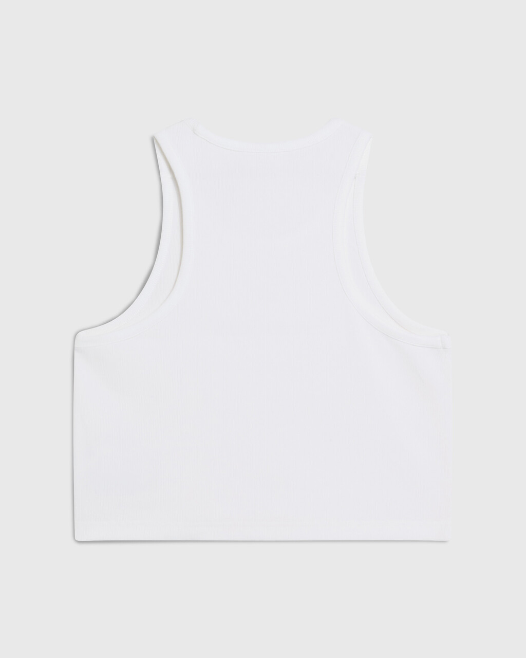 Pride Capsule Rib Knit Tank Top, Bright White, hi-res