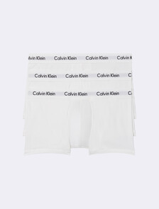 Cotton Stretch 低腰貼身短版四角褲（3 件組）, White, hi-res