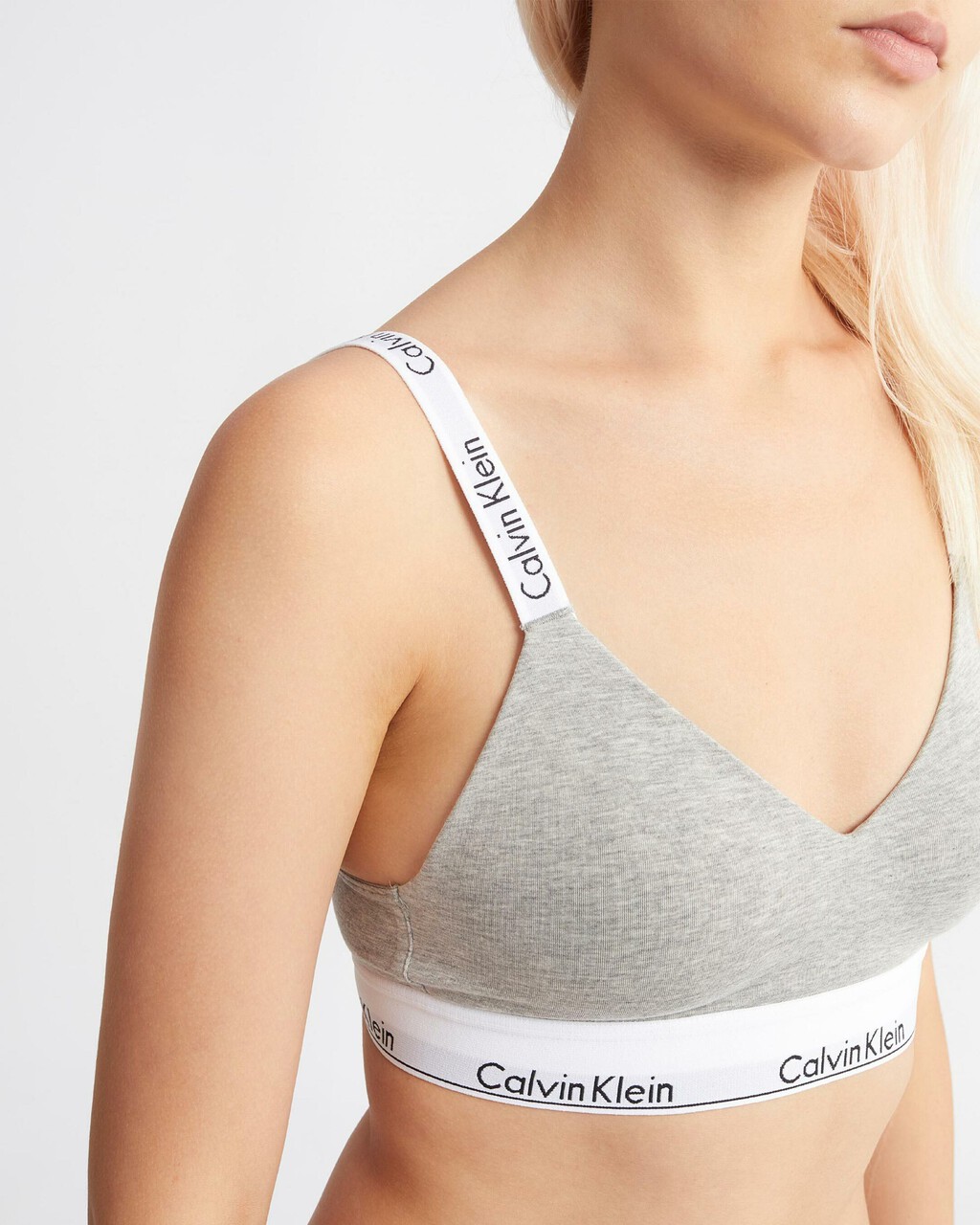 Calvin Klein Women's Modern Cotton Lightly Lined Bralette