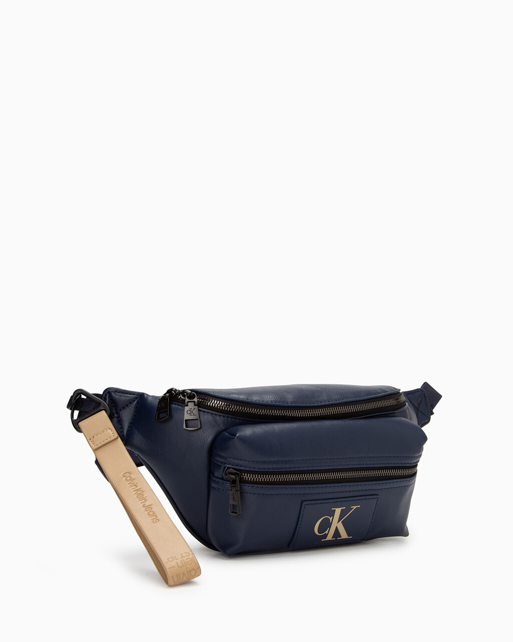 TAGGED BOX WAISTBAG 28CM, NAVY, hi-res