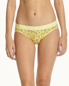 Cotton 比基尼內褲, DART FROG PRINT+CYBER GREEN, hi-res