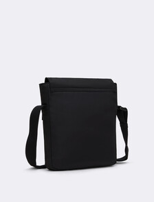 絎縫再生尼龍記者包, Black, hi-res