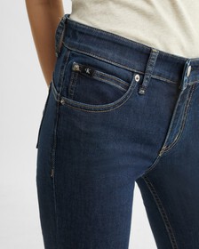 37.5 BODY ANKLE JEANS, Dark Blue Hem Embro, hi-res