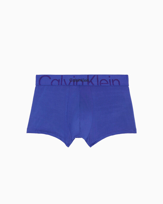 Embossed Icon Microfiber Low Rise Trunks
