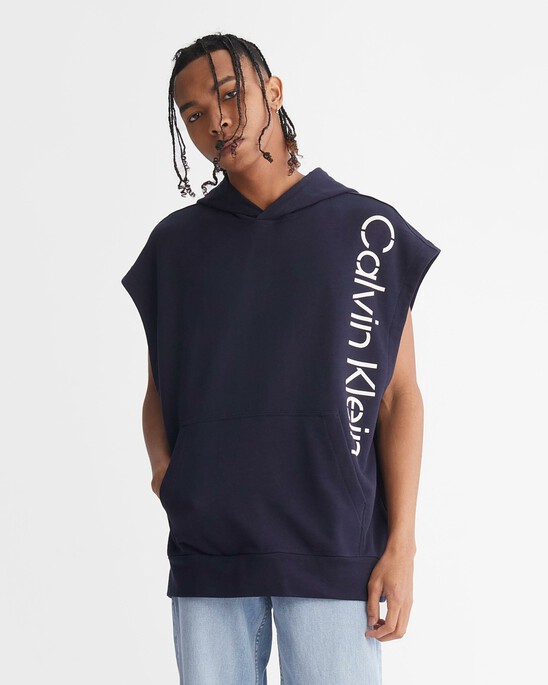 KHAKIS SLEEVELESS HOODIE