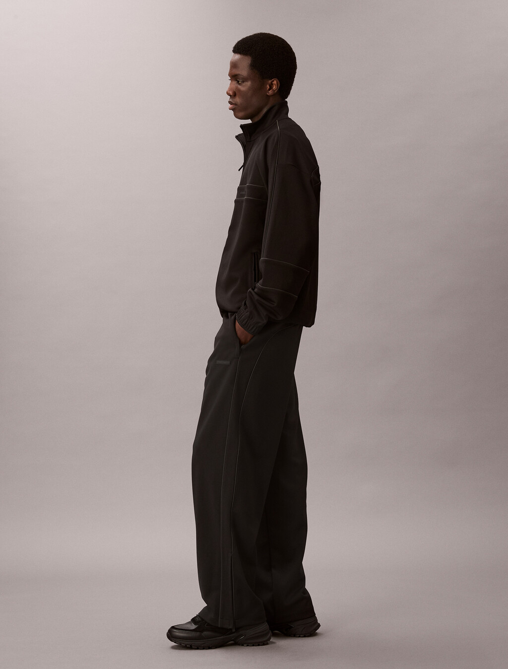 Knit Commuter Pant, Black, hi-res