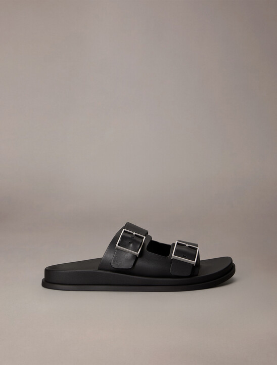 Double Buckle City Sandal