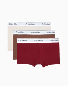 Modern Cotton 貼身四角褲（3 件組）, Red Carpet/Bright Camel/Tapioca, hi-res