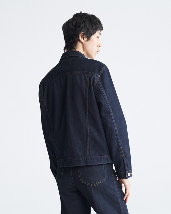 STANDARDS UNISEX UTILITY DENIM JACKET