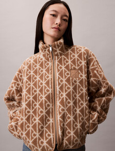 Emblem Sherpa Jacket, Amphora Combo, hi-res