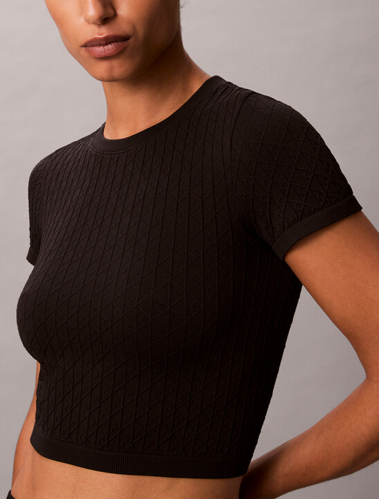 SEAMLESS TEEBlack