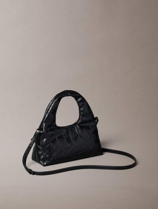 Puffer Emblem Logo Small Bag