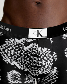 CALVIN KLEIN 1996 微細纖維低腰內褲, SNAKE PRINT_BLACK, hi-res