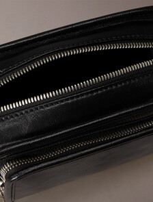 Chain Camera Bag, Black, hi-res