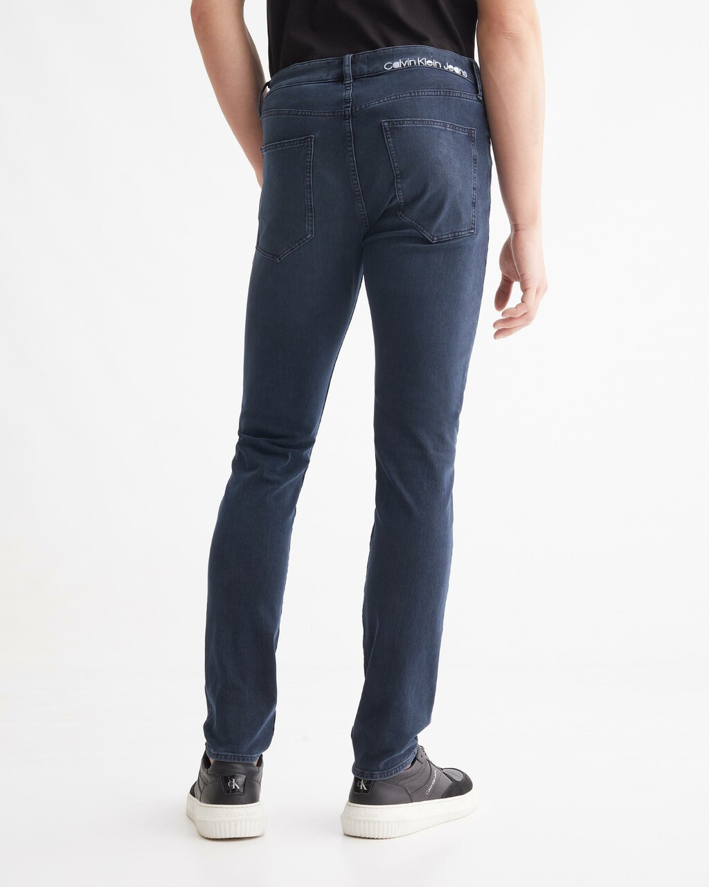 ULTIMATE STRETCH 緊身牛仔褲, Blue Black Back Embro, hi-res