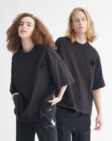 YEAR OF THE RABBIT OPEN SIDE RELAXED TEE, CK BLACK, hi-res