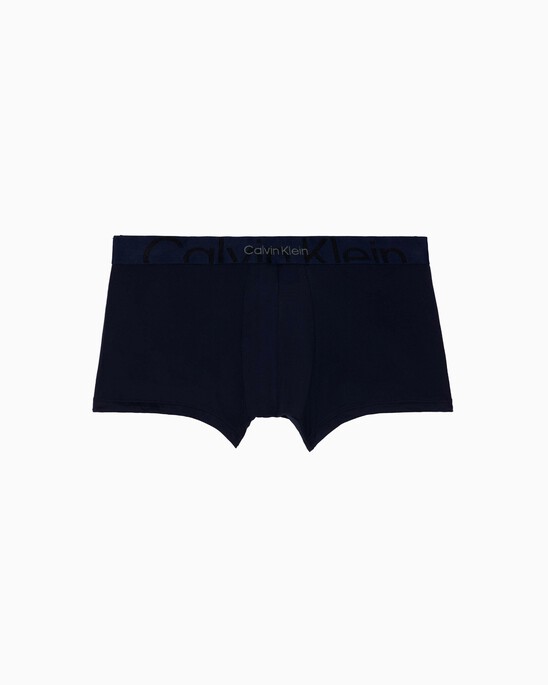 EMBOSSED ICON MICROFIBER LOW RISE TRUNKS