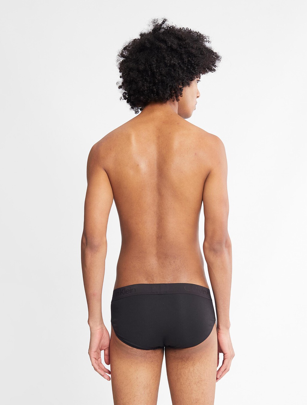 Ck Black Cotton Hipster Briefs, Black, hi-res