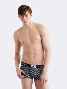 CALVIN KLEIN 1996 微細纖維低腰內褲, Black, hi-res