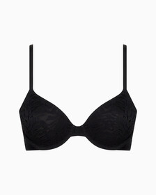 Intrinsiclace T-Shirt Bra, BLACK, hi-res
