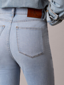 37.5 Asian Fit High Rise Flared Jeans, DENIM LIGHT A, hi-res