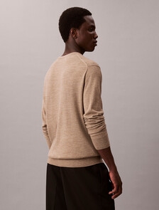 Extra Fine Merino Sweater, Cinder Htr, hi-res