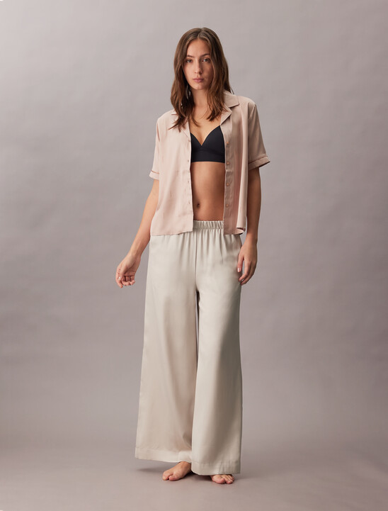 Satin Sheen Pyjama Shirt