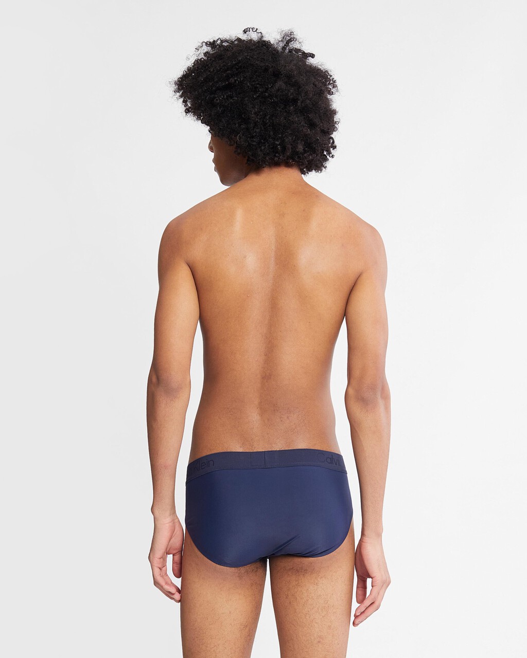 Ck Black Micro Hipster Briefs, Blue Shadow, hi-res