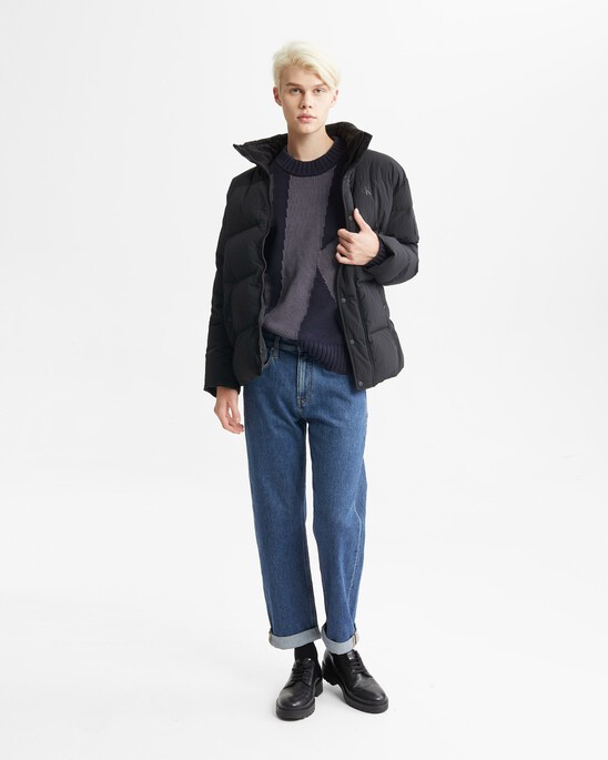 MODERN NEUTRALS 寬鬆羽絨外套