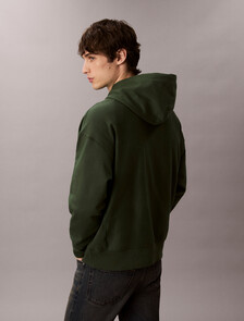 Premium Fleece Monogram Logo Hoodie, Sycamore, hi-res