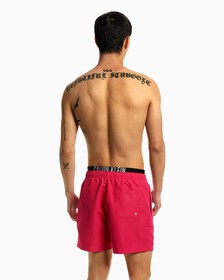 Intense Power 雙褲腰設計泳褲, Royal Pink, hi-res