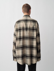 Blakely格紋鈕扣襯衫, Black, hi-res