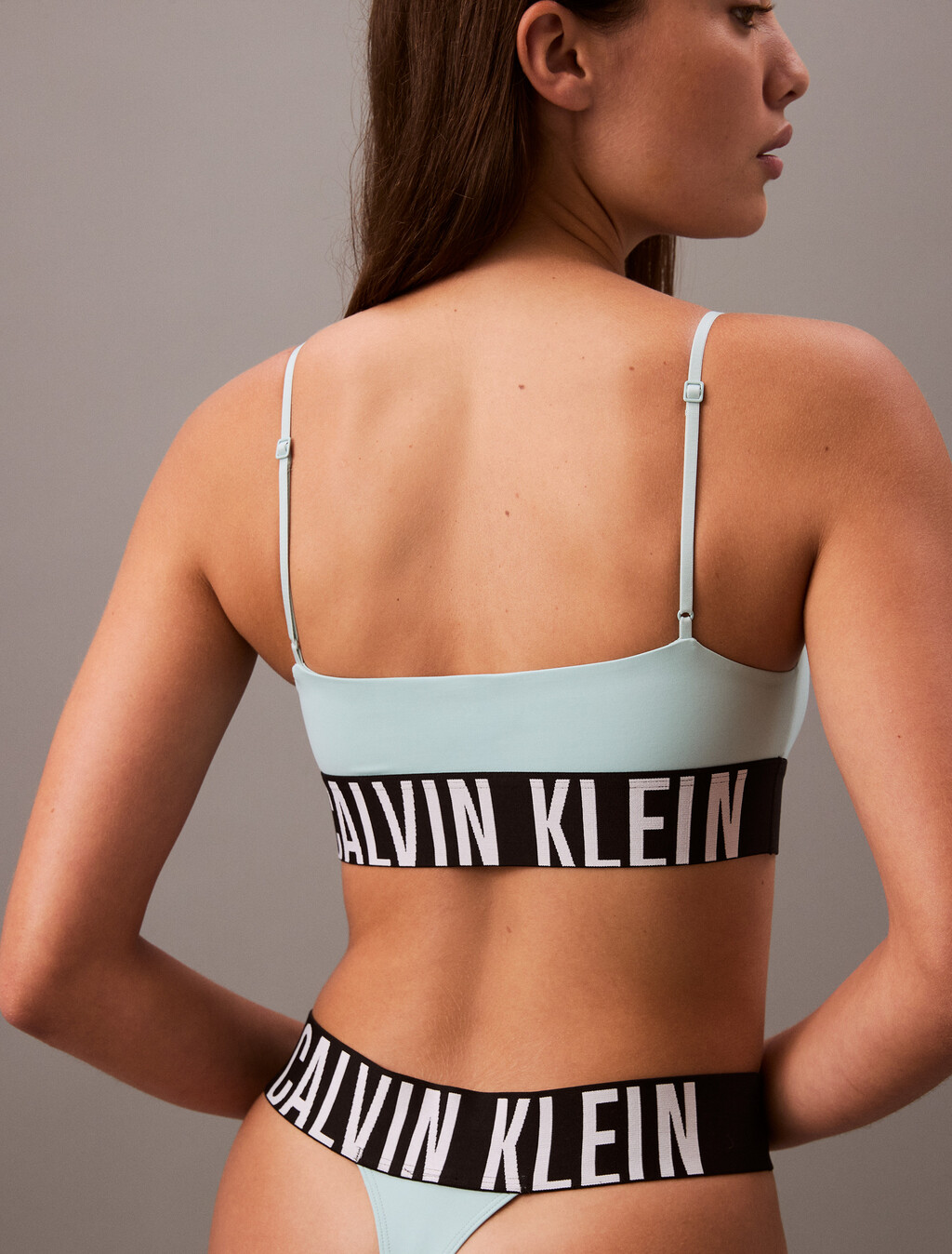 Intense Power Microfiber Cooling Unlined Bralette, Ether, hi-res