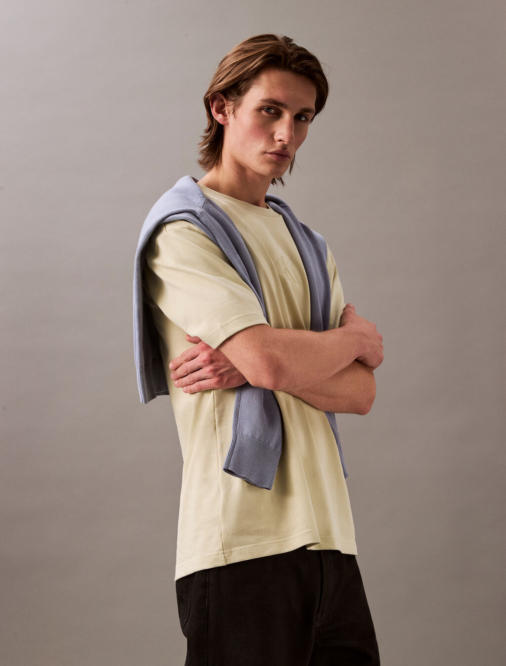 Relaxed Gloss Logo T-shirt, Aloe Wash, hi-res