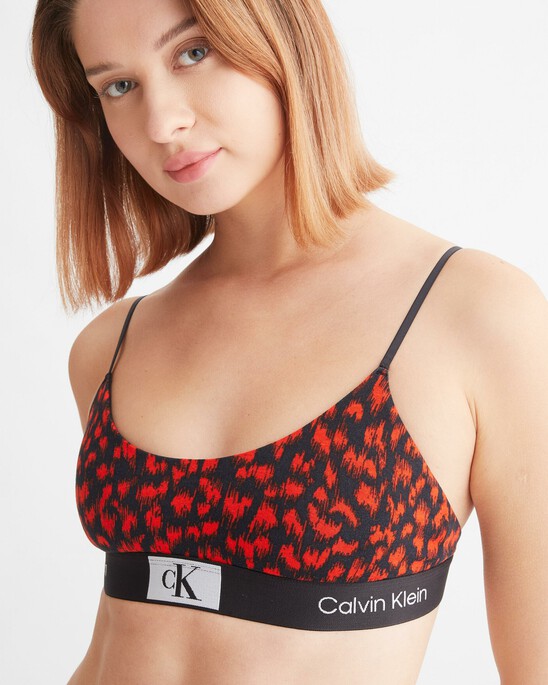 CALVIN KLEIN 1996 薄墊無鋼圈胸圍