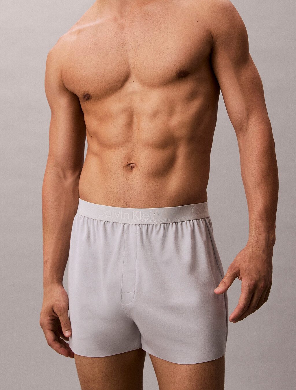 CK Black Slim Fit Boxers, Harbor Mist, hi-res