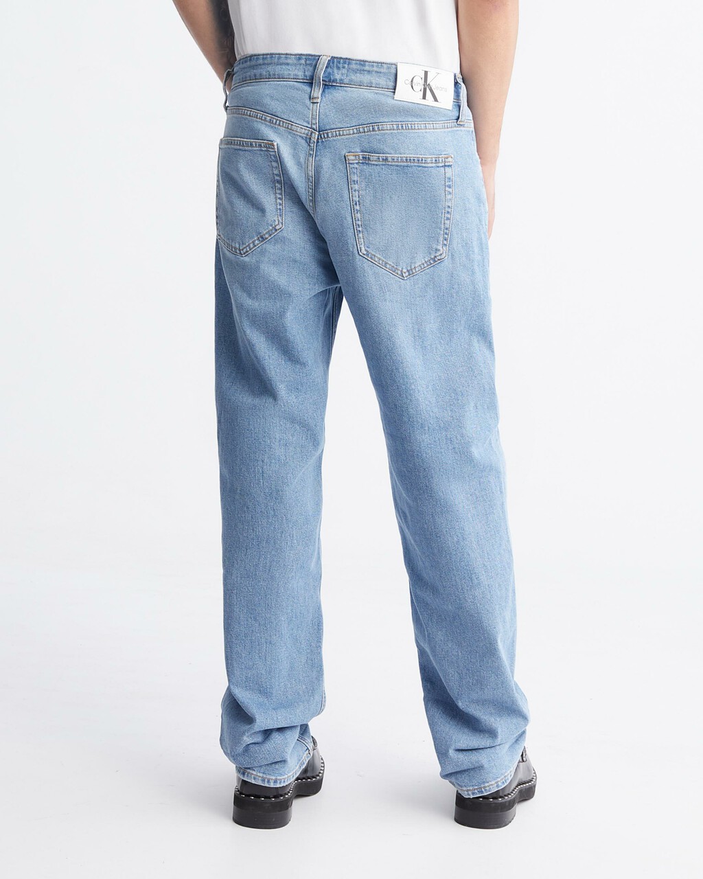 Recycled Cotton 90s Straight Jeans, LIGHT BLUE, hi-res