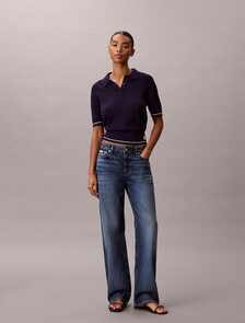 SS WVN LBL CRPPD CBLEvening Blue, Evening Blue, hi-res